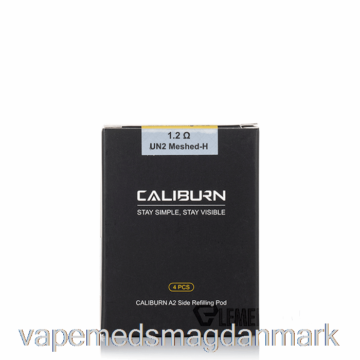 Vape Uden Nikotin Uwell Caliburn A2 Erstatning Pods 1.2ohm A2s Pods